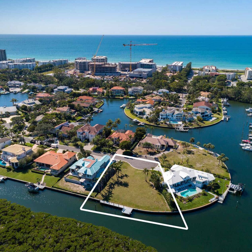 1630 Harbor Cay Ln Longboat - New Construction - Empty Lot