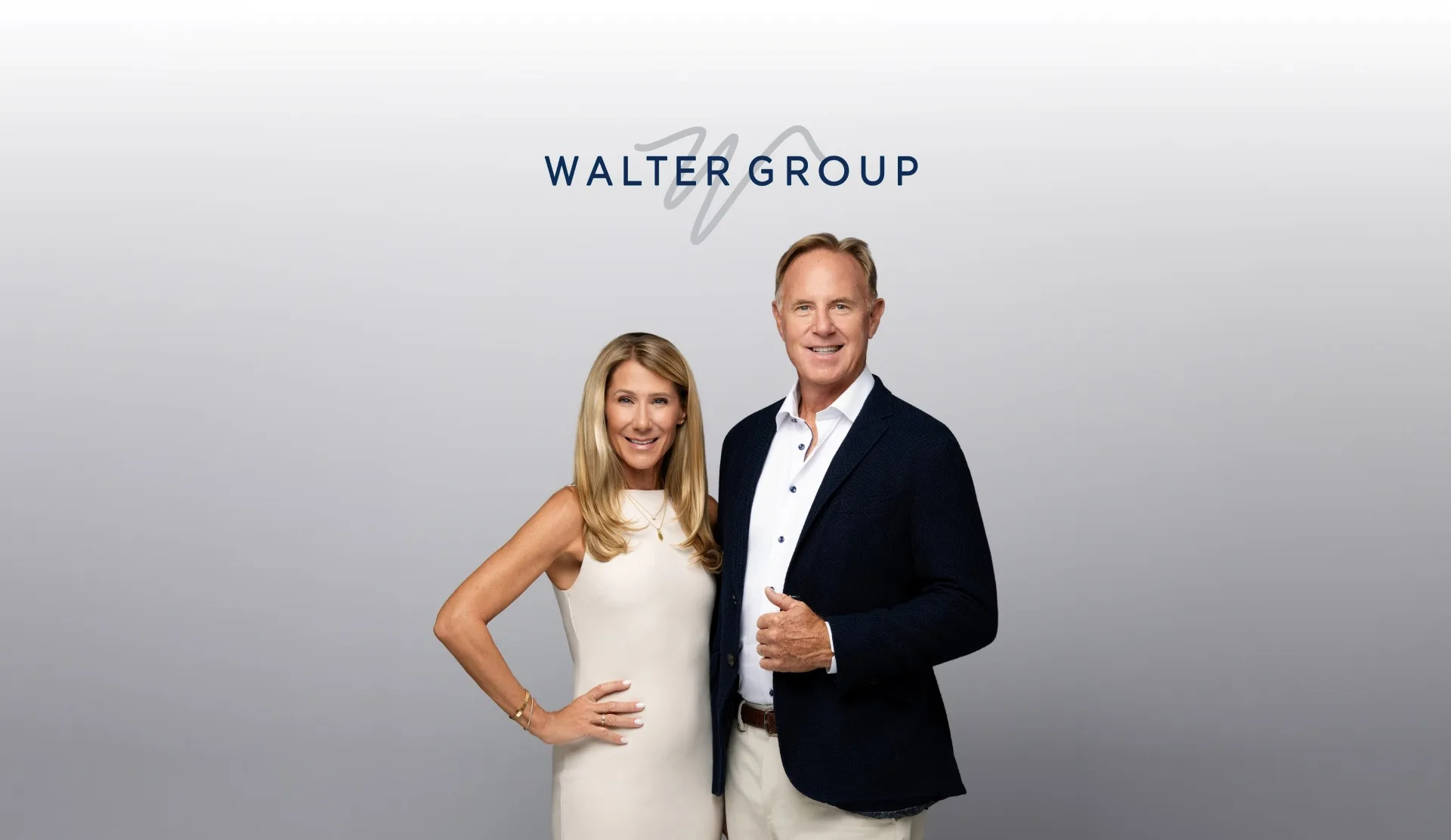 Janet and Steve Walter from Walter Group mobile popup
