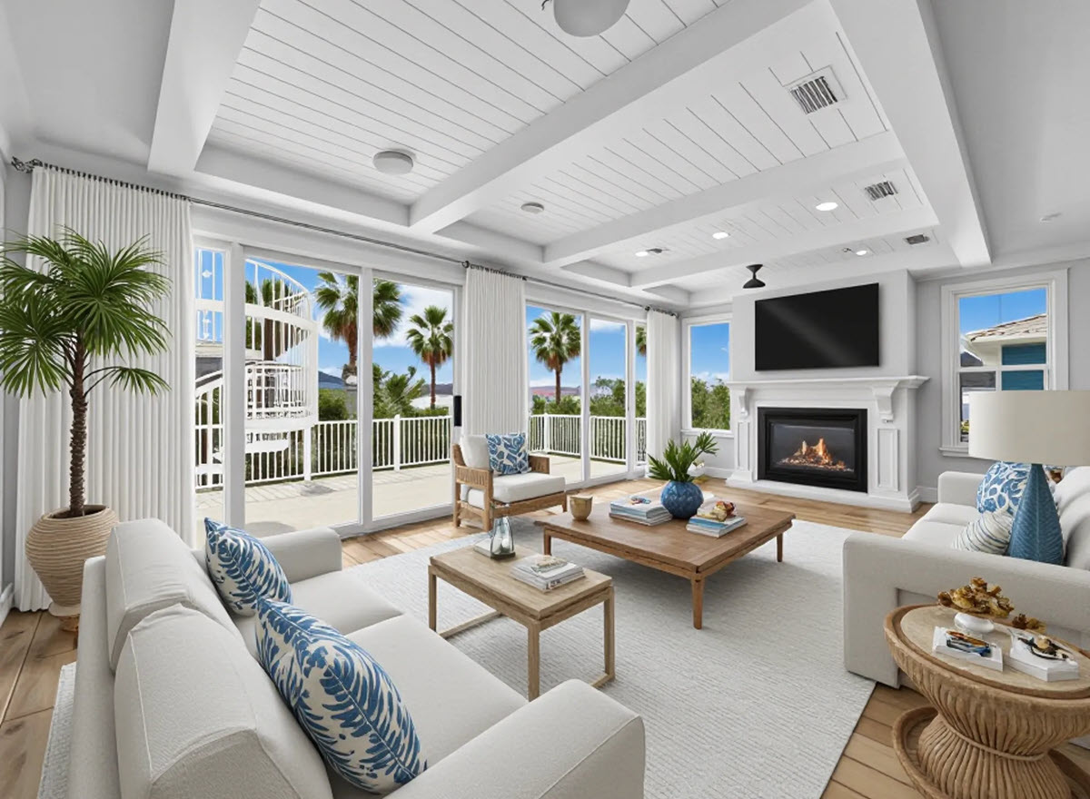 333 Firehouse Court Living Area After