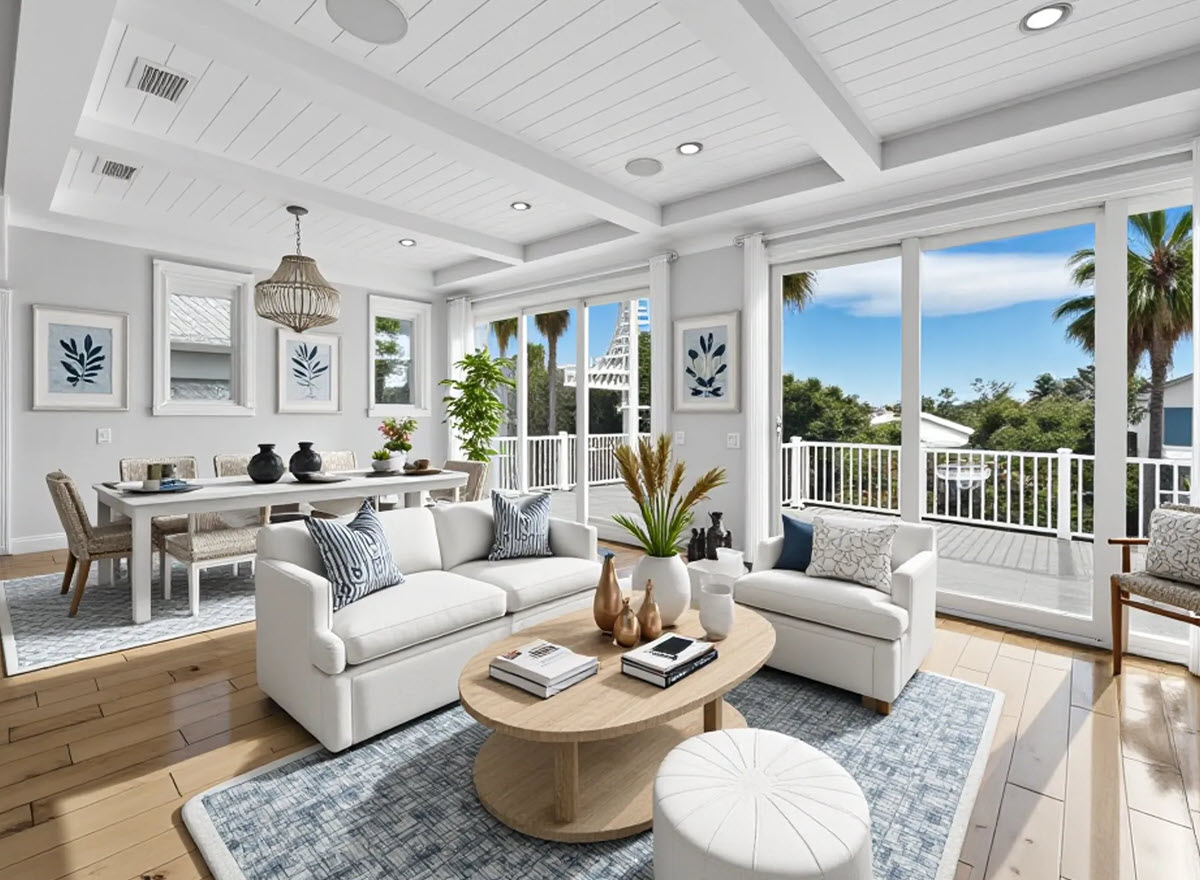 333 Firehouse Court Living Area After