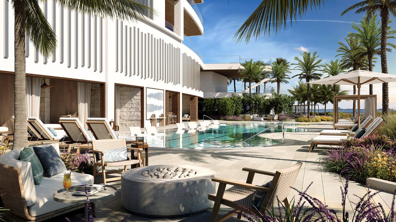 Courtyard Pool Experience at Rosewood
