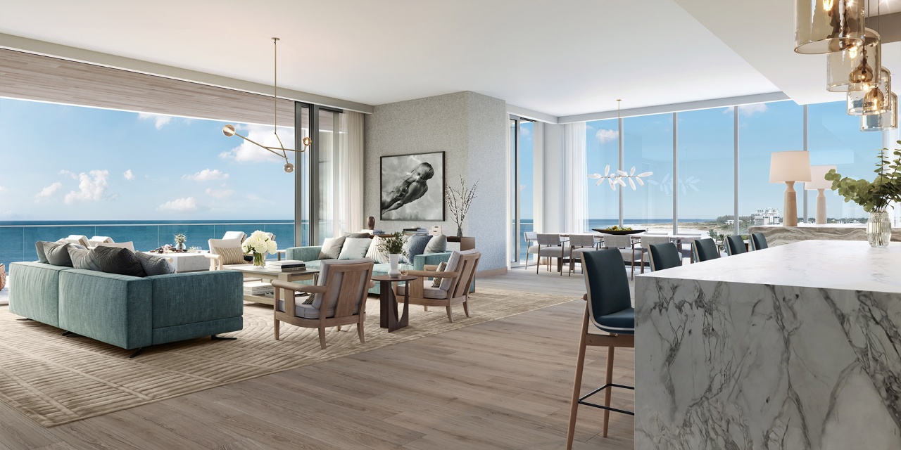 Oceanfront Living Spaces at Rosewood