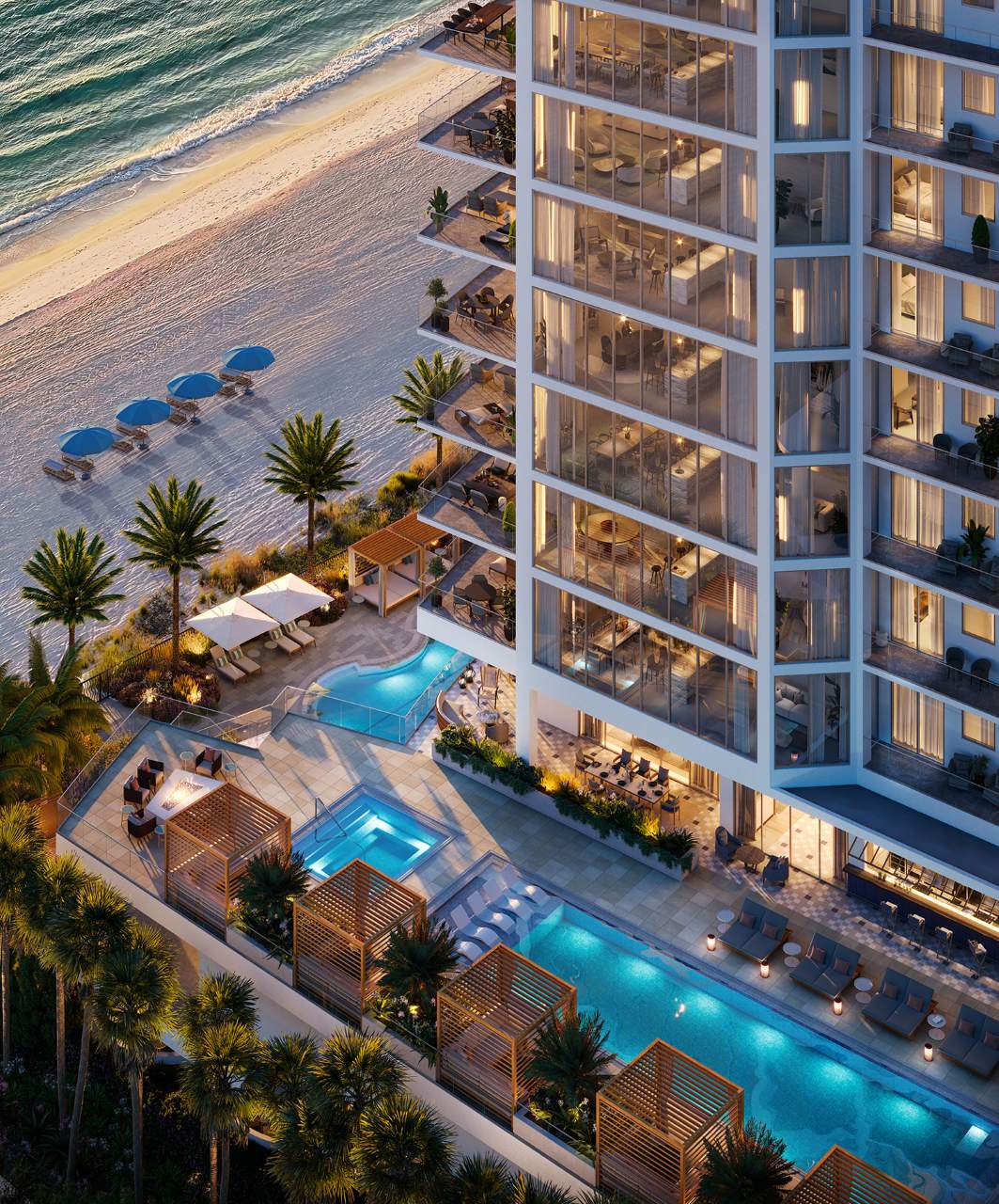Resort Style Pool and Amenities at Rosewood