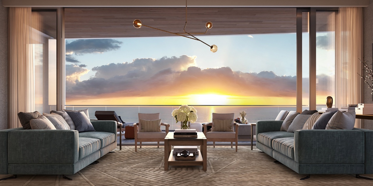 Sunset Views from Rosewood Residences
