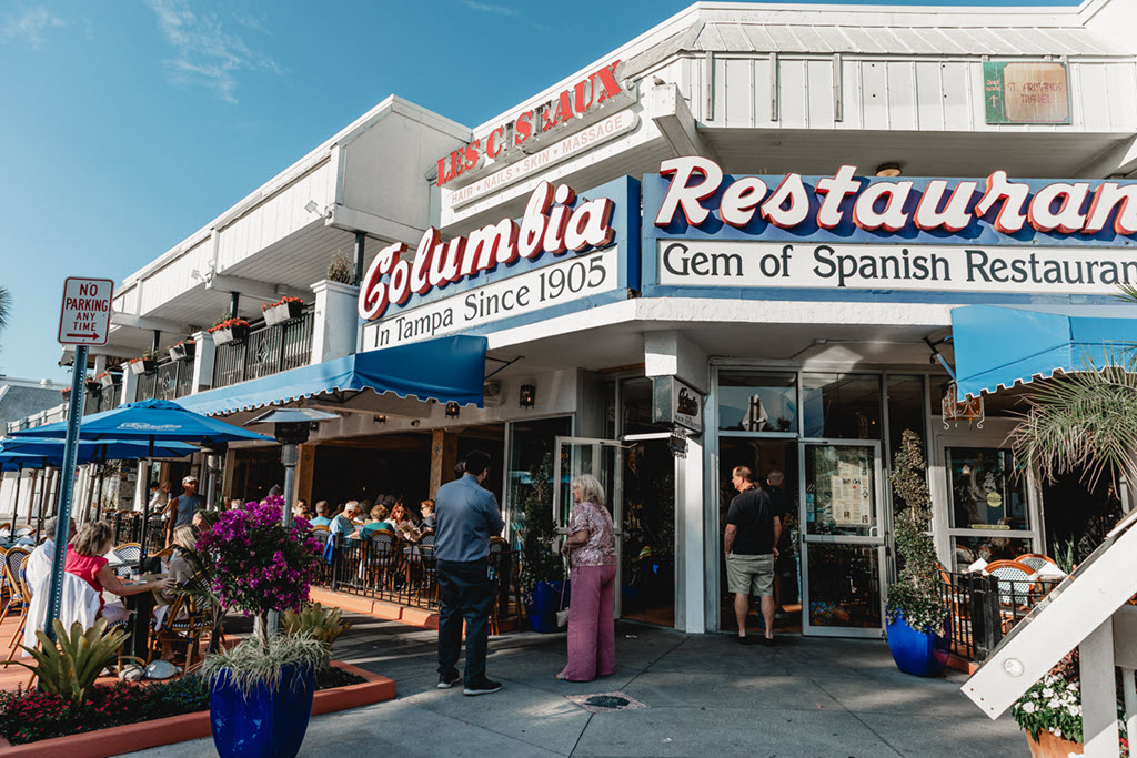 Columbia Restaurant in St Armands Circle Sarasota Florida