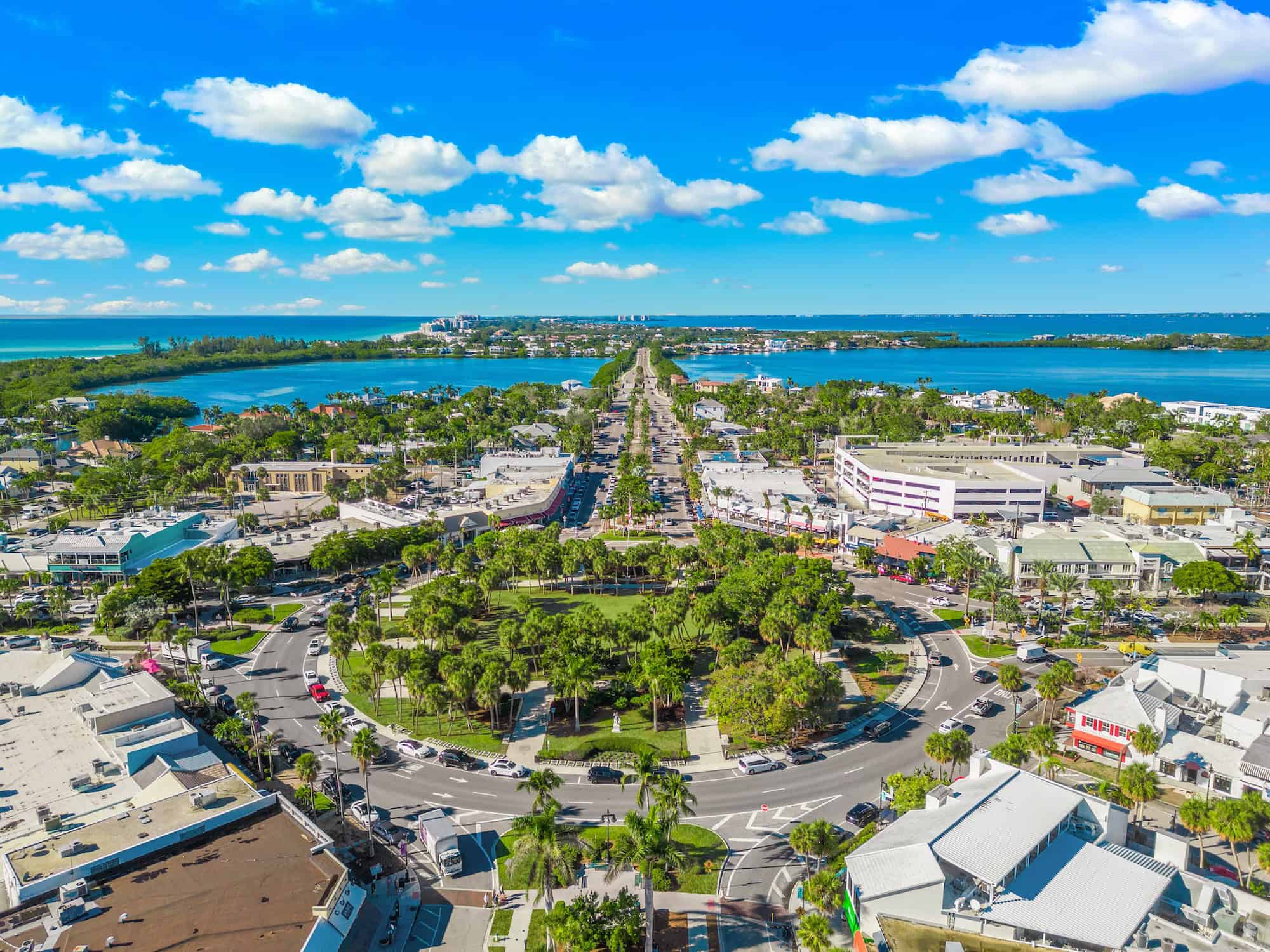 St Armands Circle Sarasota Florida