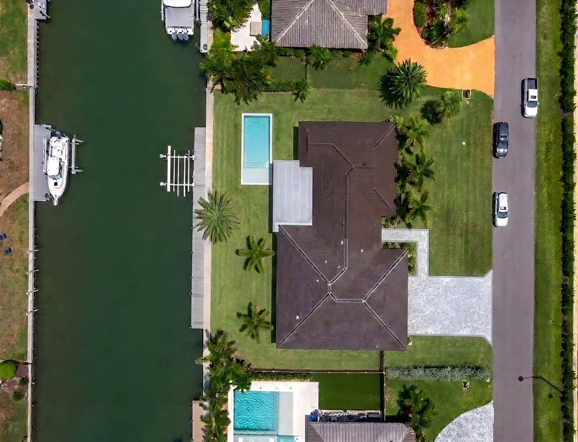 525 Sloop Lane Overhead View After