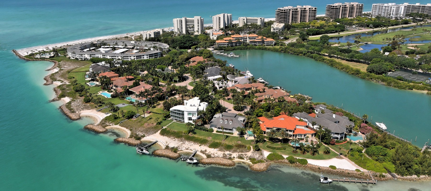 Lighthouse Point community on Lonboat Key Florida